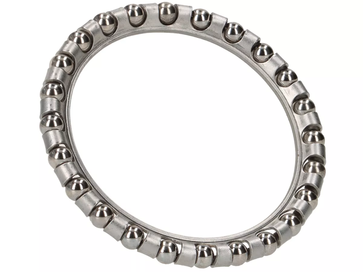 Steering  bearing, upper -OEM QUALITY, balls = 1/8“ = 3.17mm- Vespa, Piaggio, Gilera, Lambretta LI, LI S, SX, TV, DL, GP