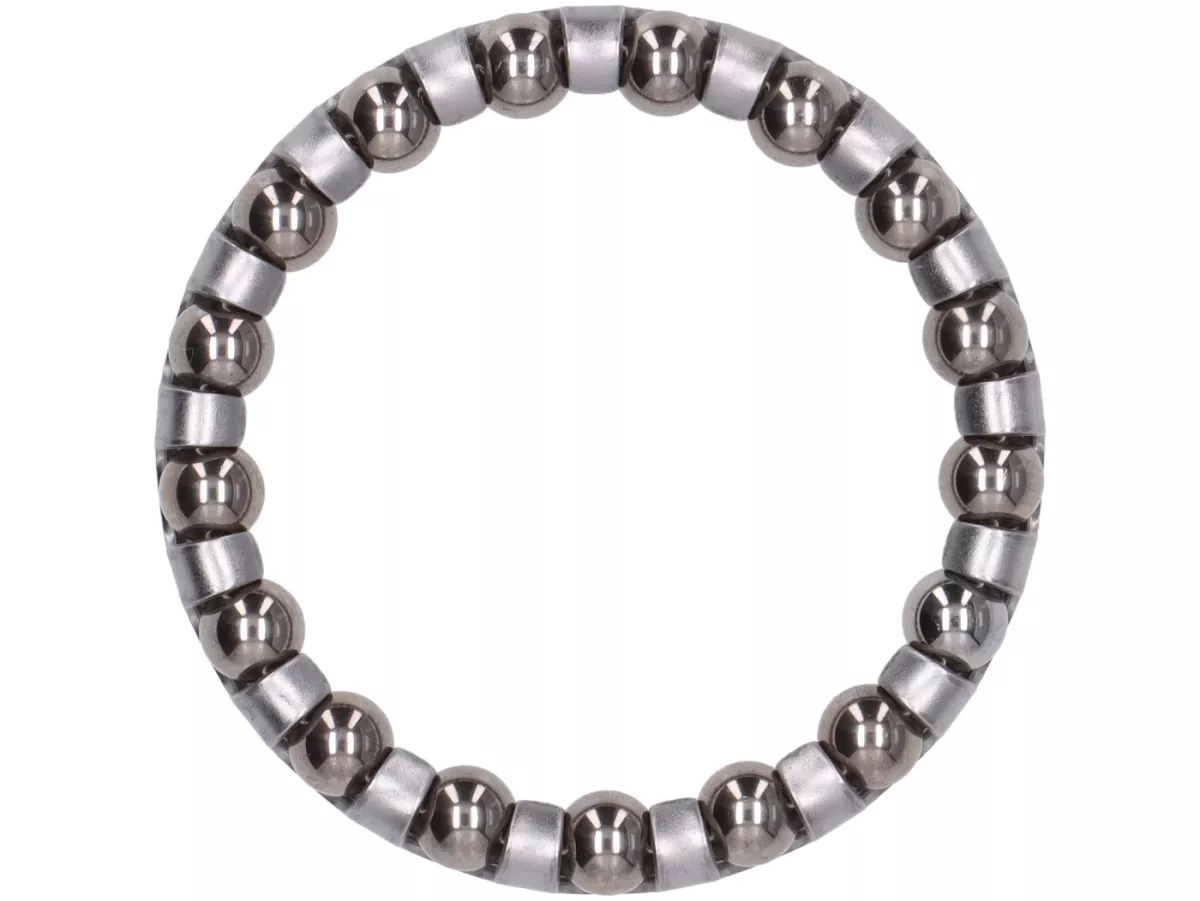 Steering bearing, lower -OEM QUALITY, balls = 1/4“ = 6.35mm- Vespa, Piaggio, Gilera, Lambretta LI, LI S, SX, TV, DL, GP