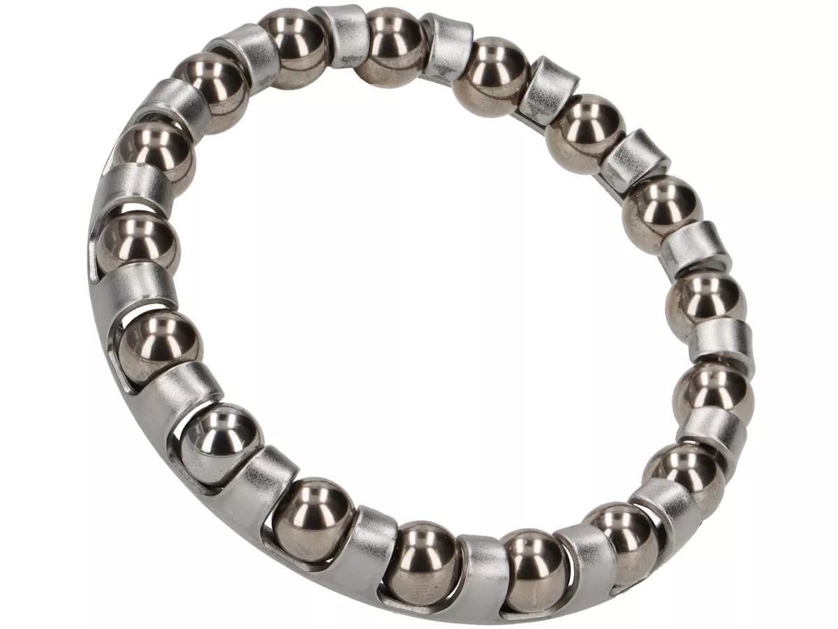 Steering bearing, lower -OEM QUALITY, balls = 1/4“ = 6.35mm- Vespa, Piaggio, Gilera, Lambretta LI, LI S, SX, TV, DL, GP