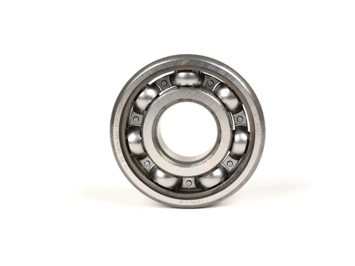 Bantalan bola -6304- (20x52x15mm) - (digunakan untuk poros utama Vespa GS160 / GS4 (VSB1T), SS180 (VSC1T)