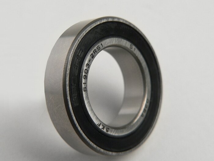 Ball bearing -61903 2RS (both sides sealed)- (17x30x07mm) - (used for torque driver Piaggio)