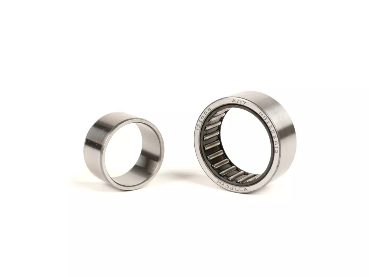 Needle roller bearing -PIAGGIO-NBI 253815- (25x38x15mm) - 23 needles (used for crankshaft flywheel side Vespa PX, Cosa, PK125 ETS, Rally200 (Ducati))