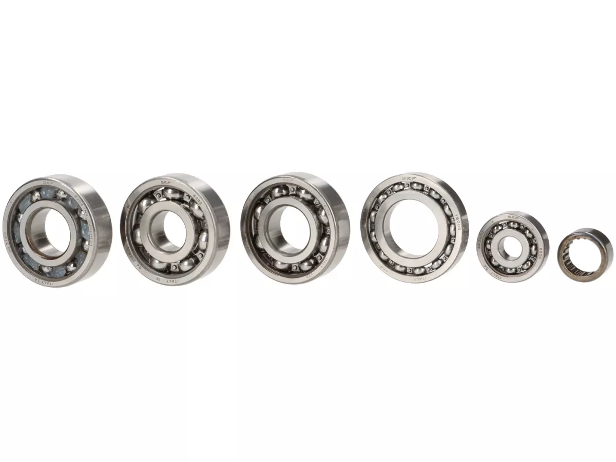 Ball bearing set for engine -SCOOTER CENTER- Vespa Smallframe V50, V90, SS50, SS90, PV125, ET3, PK S, PK XL - 6204 TN9