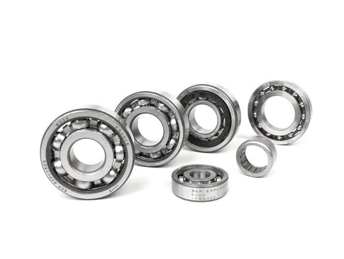 Kogellagerset motor -SCOOTER CENTER- Vespa Smallframe V50, V90, SS50, SS90, PV125, ET3, PK S, PK XL - NU204