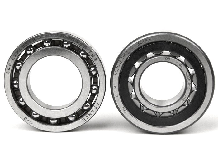 Kogellagerset motor -SCOOTER CENTER- Vespa Smallframe V50, V90, SS50, SS90, PV125, ET3, PK S, PK XL - NU204