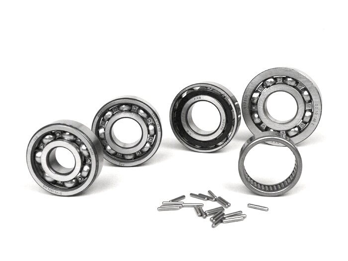Set cuscinetti a sfera motore -SCOOTER CENTER- Vespa Largeframe Rally200 (VSE1T -33996, Femsatronic)