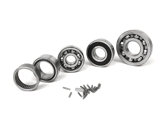 Kullageruppsättning motor -SCOOTER CENTER- Vespa Largeframe PX125 (VNX2T, ZAPM741, ZAPM093), PX150 (VLX2T, ZAPM511, ZAPM742), PX200 (VSX1T), MY, 98 , Cosa (VNR1T, VNR2T, VSR1T), LML150 Star, Stella150