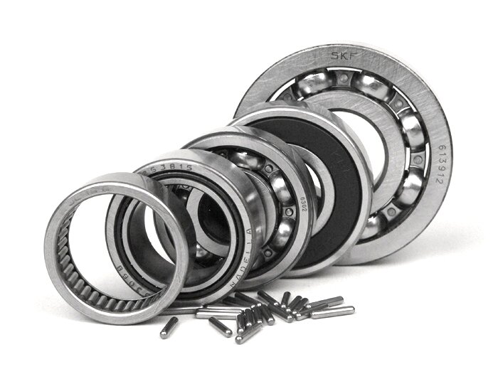 Kullageruppsättning motor -SCOOTER CENTER- Vespa Largeframe PX125 (VNX2T, ZAPM741, ZAPM093), PX150 (VLX2T, ZAPM511, ZAPM742), PX200 (VSX1T), MY, 98 , Cosa (VNR1T, VNR2T, VSR1T), LML150 Star, Stella150