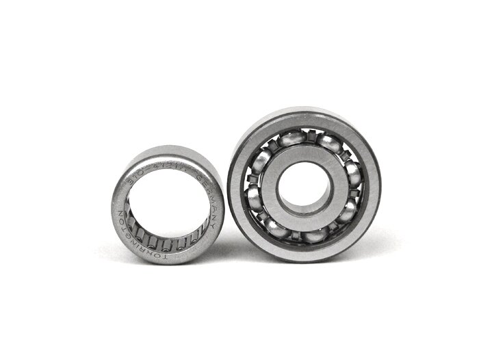 Ball bearing set for engine -SCOOTER CENTER- Vespa Smallframe V50, V90, SS50, SS90, PV125, ET3, PK S, PK XL - conversion to ETS crankshaft