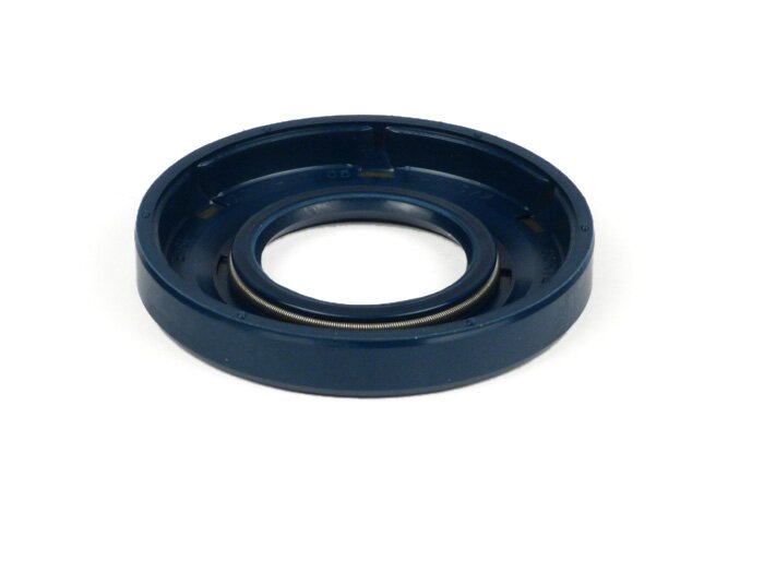 Oil seal 22,7x47x7/7,5mm - (used for crankshaft drive side Vespa V50, V90, SS50, SS90, PV125, ET3, PK S, PK XL - gear box input shaft Piaggio 125-180 cc 2-stroke, Piaggio 125 cc 4-stroke (1st generation))