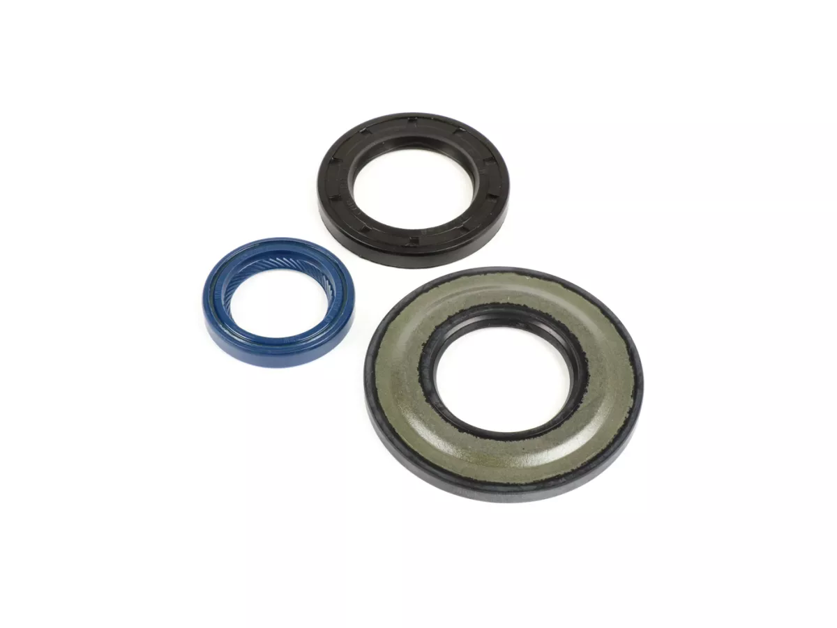 Motoroljetätningssats -PIAGGIO- Vespa PX80, PX125, PX150, PX200 Lusso, T5 125cc, Cosa - Bakhjulsoljetätning 30x47x6mm (extern montering)