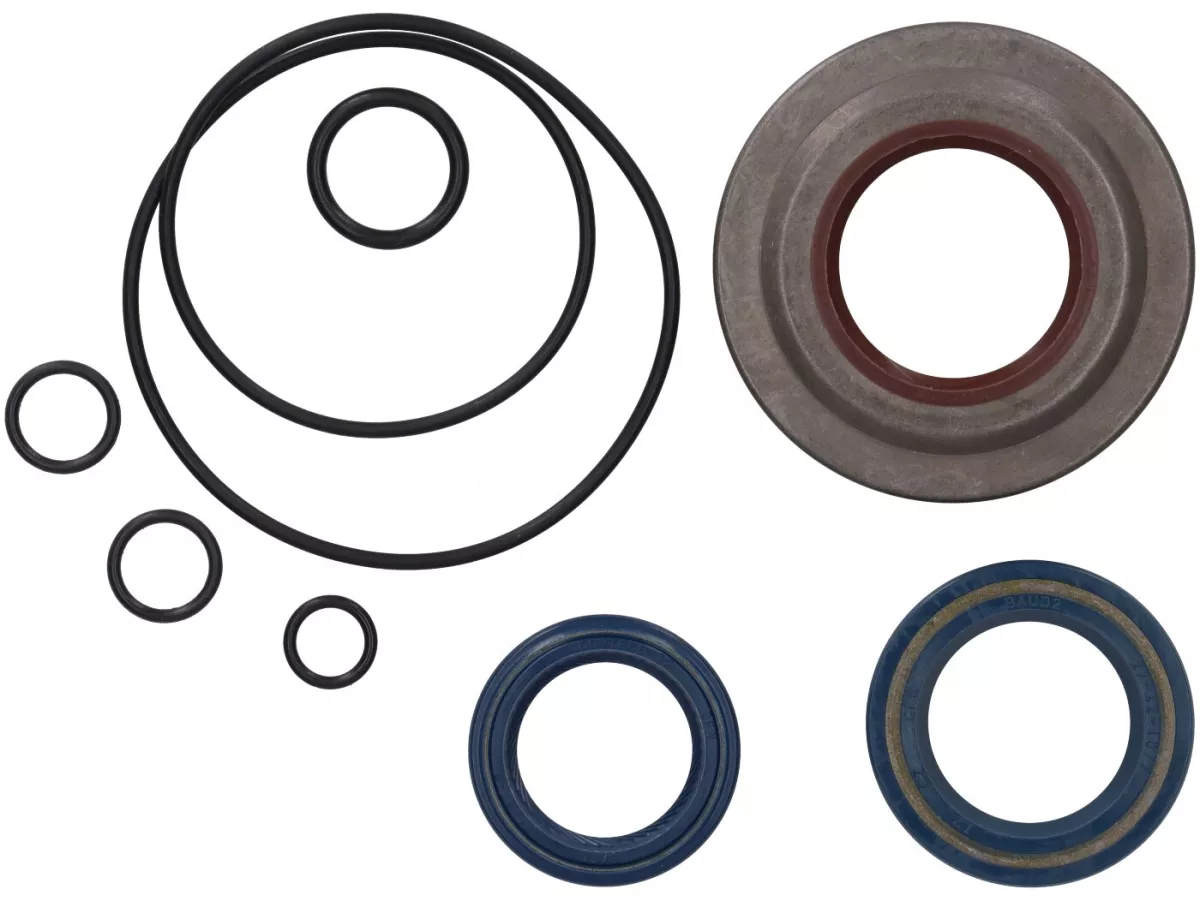 Motorolieafdichtingsset -CIF metaal (bruin)- Vespa PX80, PX125, PX150, PX200 Lusso, T5 125cc, Cosa - Oliekeerring achterwiel 27x42x10mm (interne montage)