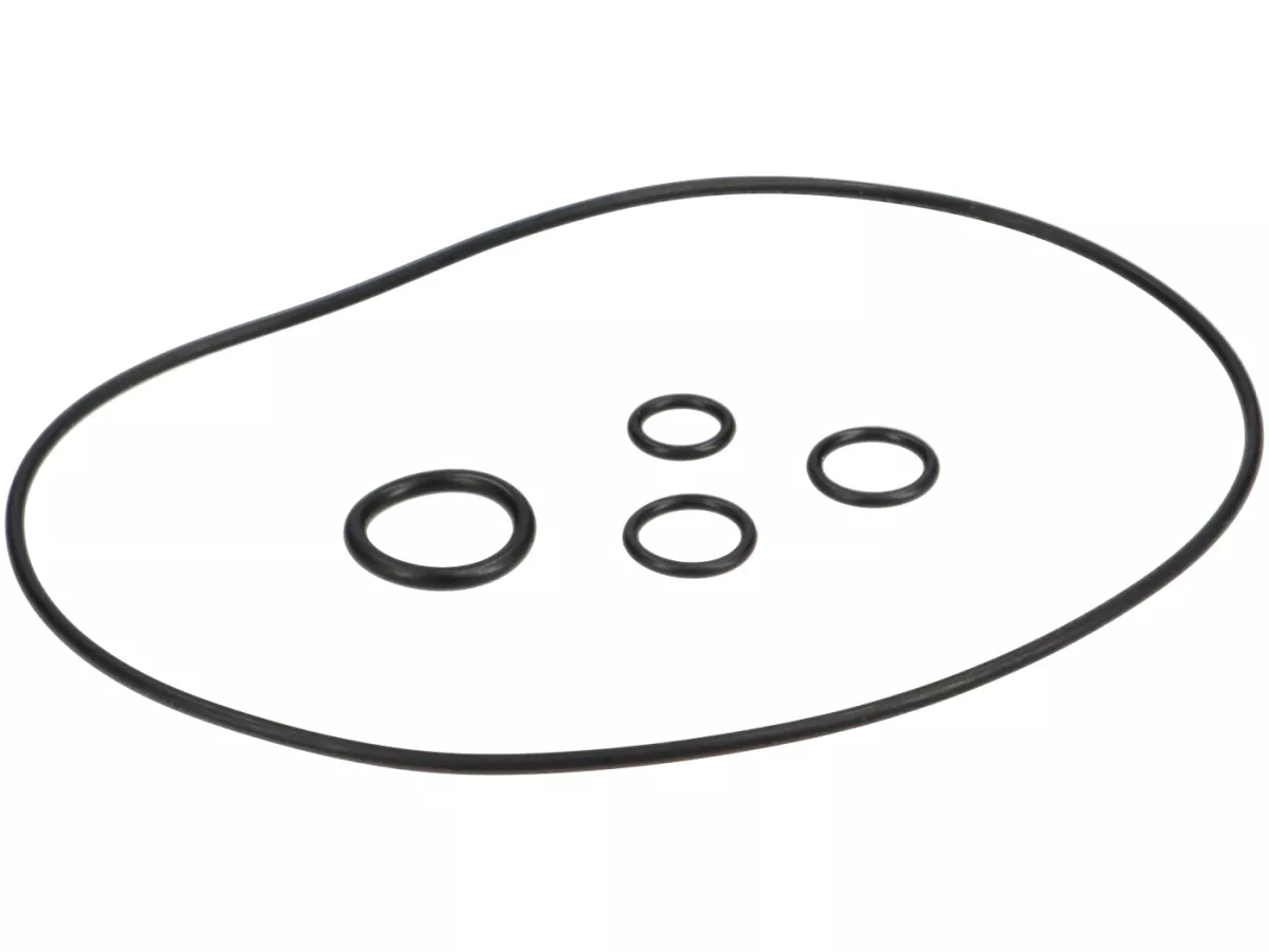 Motorolieafdichtingsset -CIF metaal (bruin)- Vespa PX80, PX125, PX150, PX200 Lusso, T5 125cc, Cosa - Oliekeerring achterwiel 27x42x10mm (interne montage)