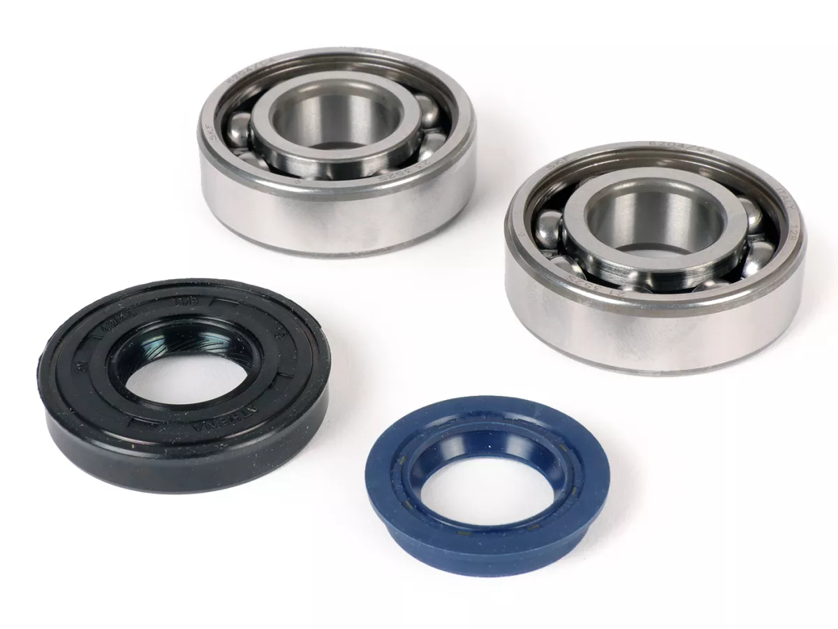 Bearing and oil seal set for crankshaft -ATHENA- Minarelli 50 2T / CPI 50 2T