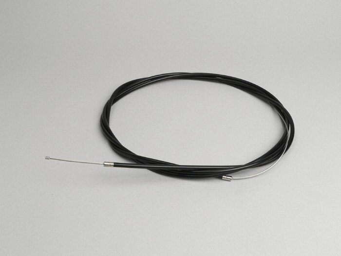 universalkabel -Ø=1,2mm x 2500mm, hylsa= 2200mm, nippel Ø=3,0mm x 3mm- används som gasreglage - flätad PE - svart