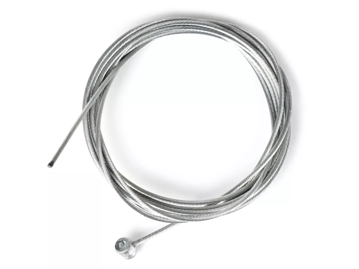 Universal inner cable -Ø=1,6mm x 2000mm, nipple Ø=5,5mm x 7mm- used as gear change cable - laid cable