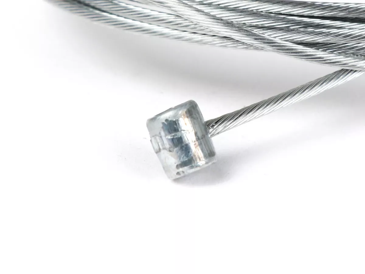 Universal inner cable -Ø=1,6mm x 2000mm, nipple Ø=5,5mm x 7mm- used as gear change cable - laid cable