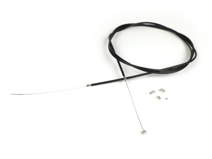 Kabel universal -Ø = 1.2mm x 2500mm, nipel Ø = 5.5mm x 7mm - digunakan sebagai kabel throttle - PTFE yang dikepang
