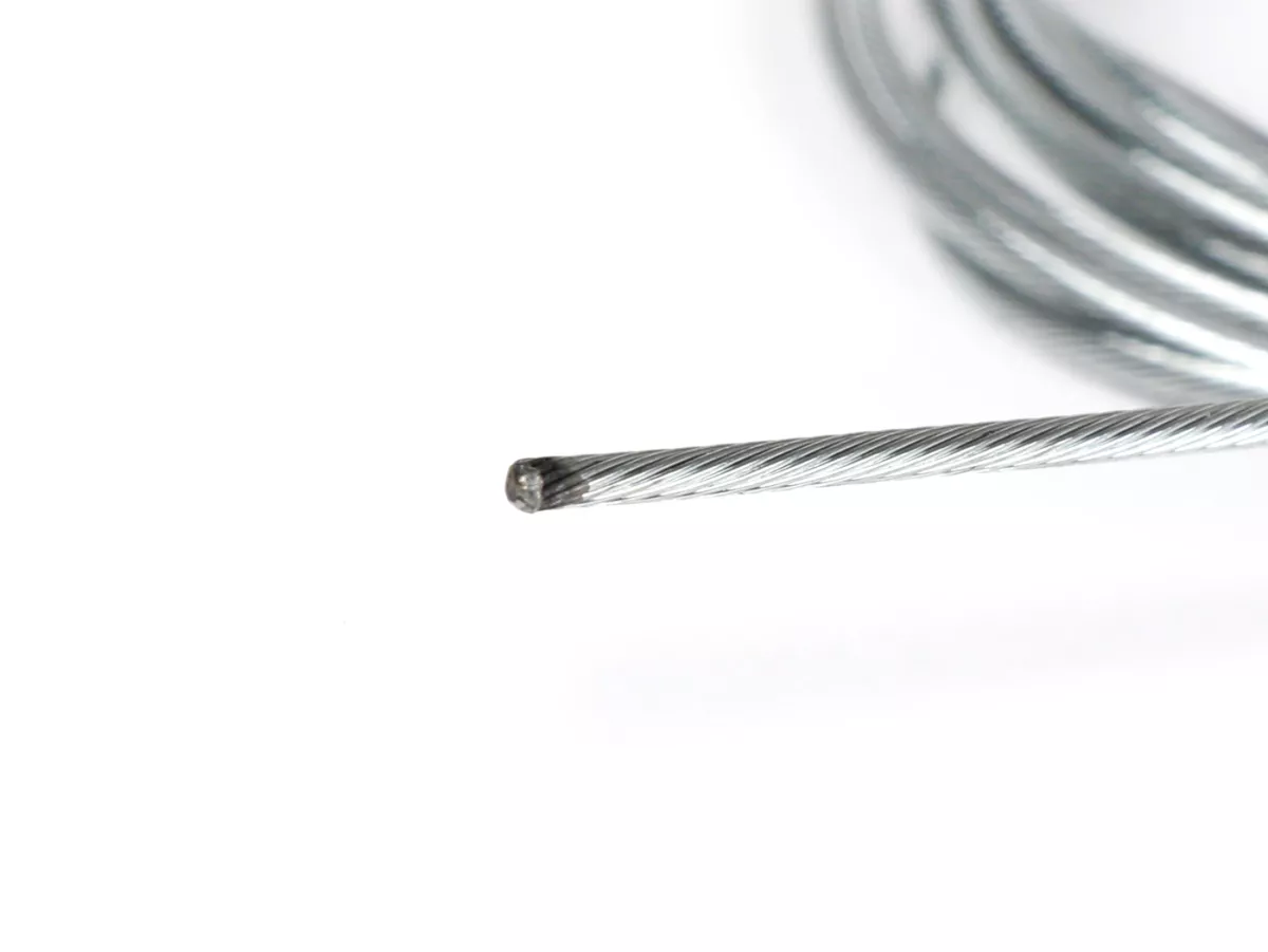 Kabel bagian dalam universal -Ø = 1.9 mm x 2000 mm, nipel Ø = 8.0 mm x 8 mm - digunakan sebagai kabel kopling, kabel rem depan - dipelintir