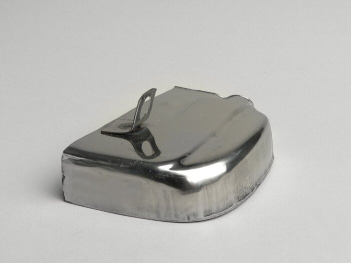 Gear selector box cover -OEM QUALITY- Vespa Rally180 (VSD1T), Rally200 (VSE1T), Sprint150 (VLB1T), TS125 (VNL3T), GT125 (VNL2T), GTR125 (VNL2T), GL150 (VLA1T), Super, VNA, VNB, VBA, VBB - Zinc plated