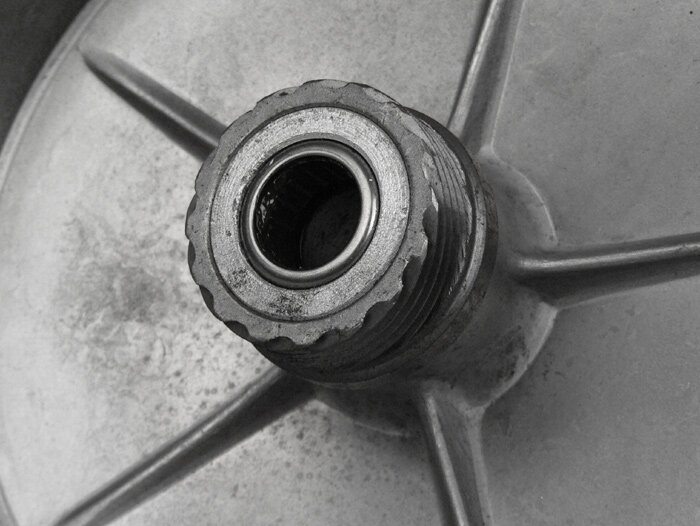 Front brake hub 10 inch -OEM QUALITY- Vespa PX (-1982) - Ø=16mm