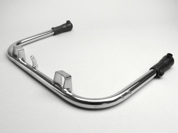 Centre stand -OEM QUALITY- Vespa Sprint150 (VLB1T), Rally180 (VSD1T), Rally200 (VSE1T), GT125 (VNL2T), GTR125 (VNL2T), TS125 (VNL3T), GL150 (VLA1T), VNB2T-VNB6T, VBB1T-VBB2T, GS160 / GS4 (VSB1T), SS180 (VSC1T) - chrome