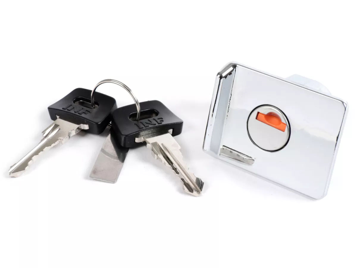 Top case lock -VESPA- PX EFL (1984-), T5 125cc - chrome