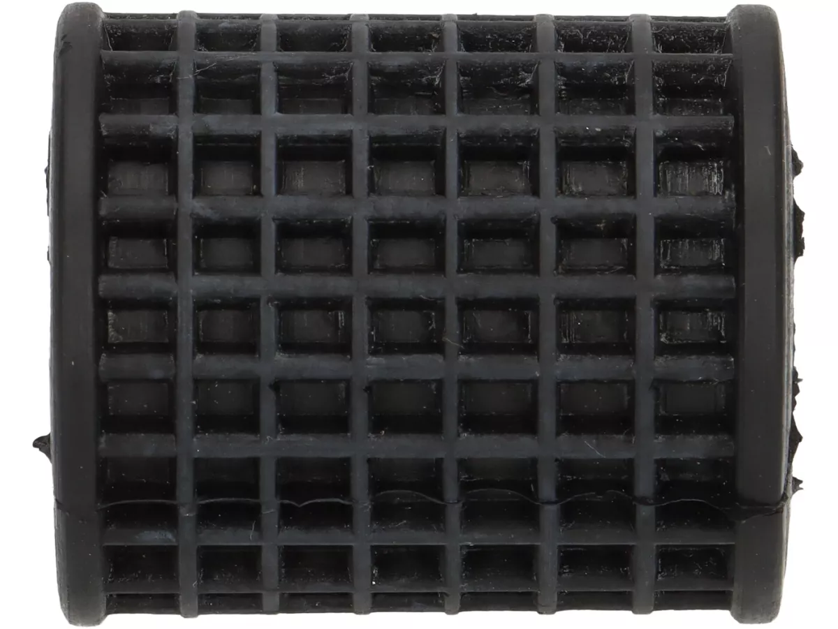 Caoutchouc de démarrage strié (rond) -QUALITÉ OEM- Vespa Largeframe (1958-1985) p.ex. VBA, VBB, VNB, GT, GTR, Super, Sprint, GL, Rally, GS160, SS180, PX - Noir