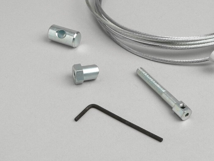 Kabel rem depan dan belakang - kit perbaikan -UNIVERSAL- semua skuter otomatis dan Vespa Cosa, XL2