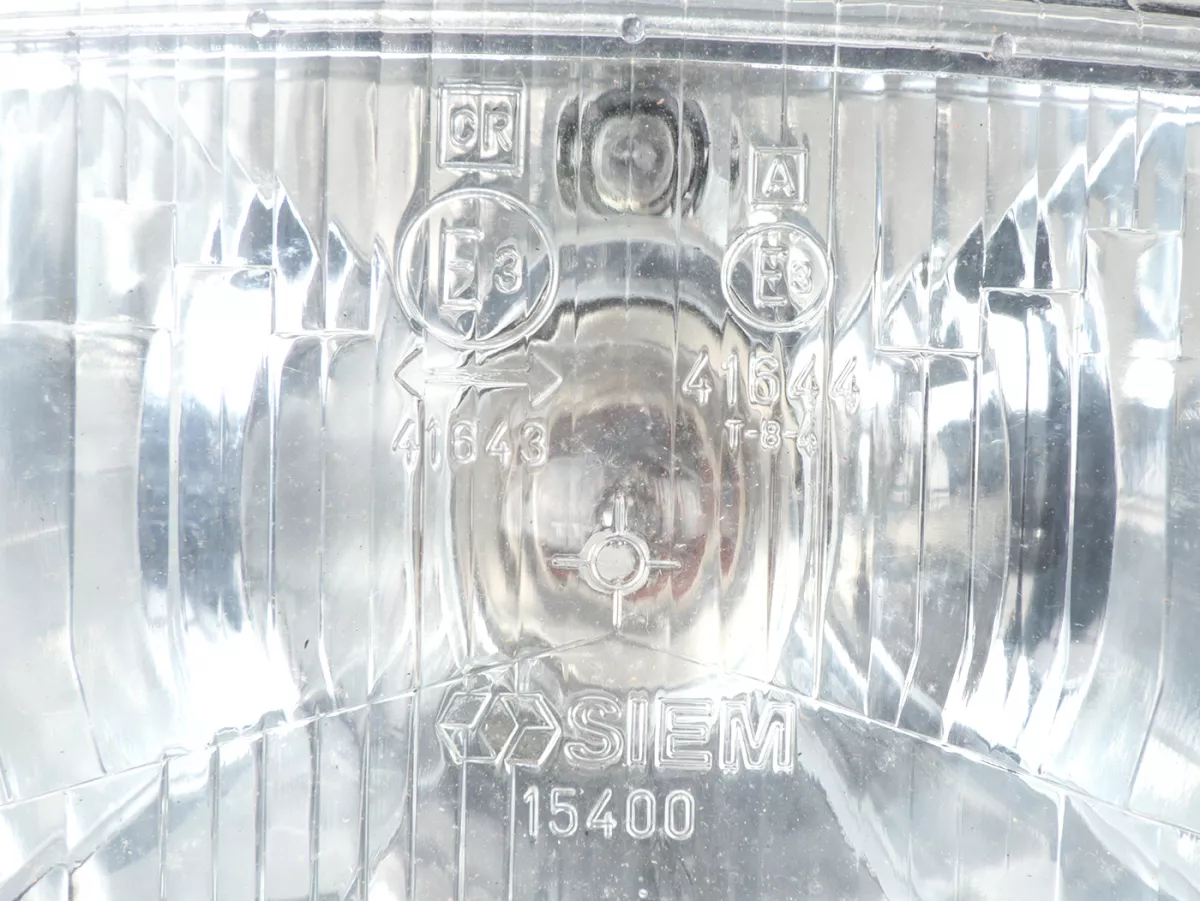 Headlight -SIEM- Vespa rectangle- T5 125cc, Motovespa T5 Sport