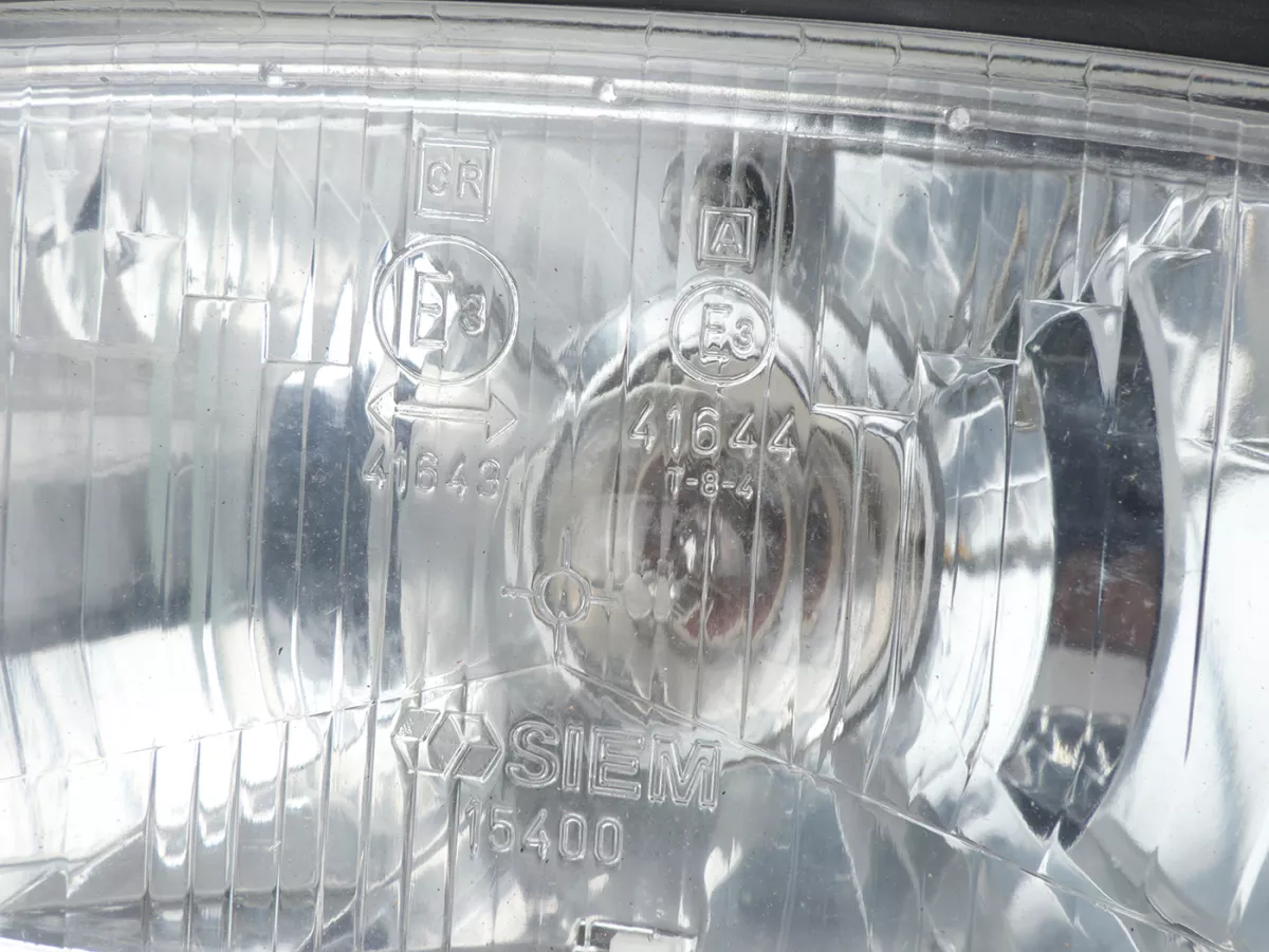 Headlight -SIEM- Vespa rectangle- T5 125cc, Motovespa T5 Sport