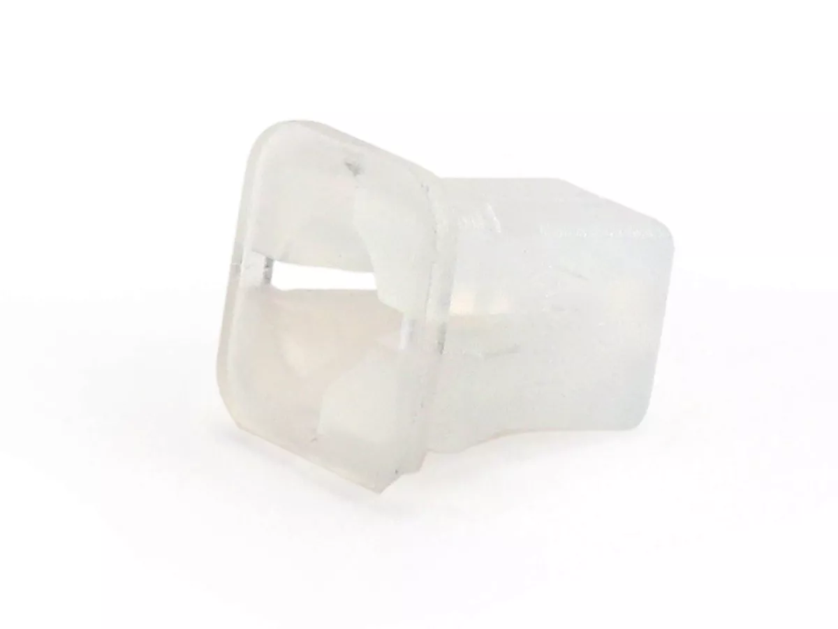 Plastic moer -PIAGGIO- 3.9mm (gebruikt voor montage cascade Vespa PX (vanaf 1984) top)
