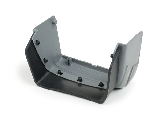 Rear mudflap -PIAGGIO- Vespa PX old style (1977-1983), PX80E EFL (V8X1T, -103053), PX200E EFL (VSX1T, -317397) - grey