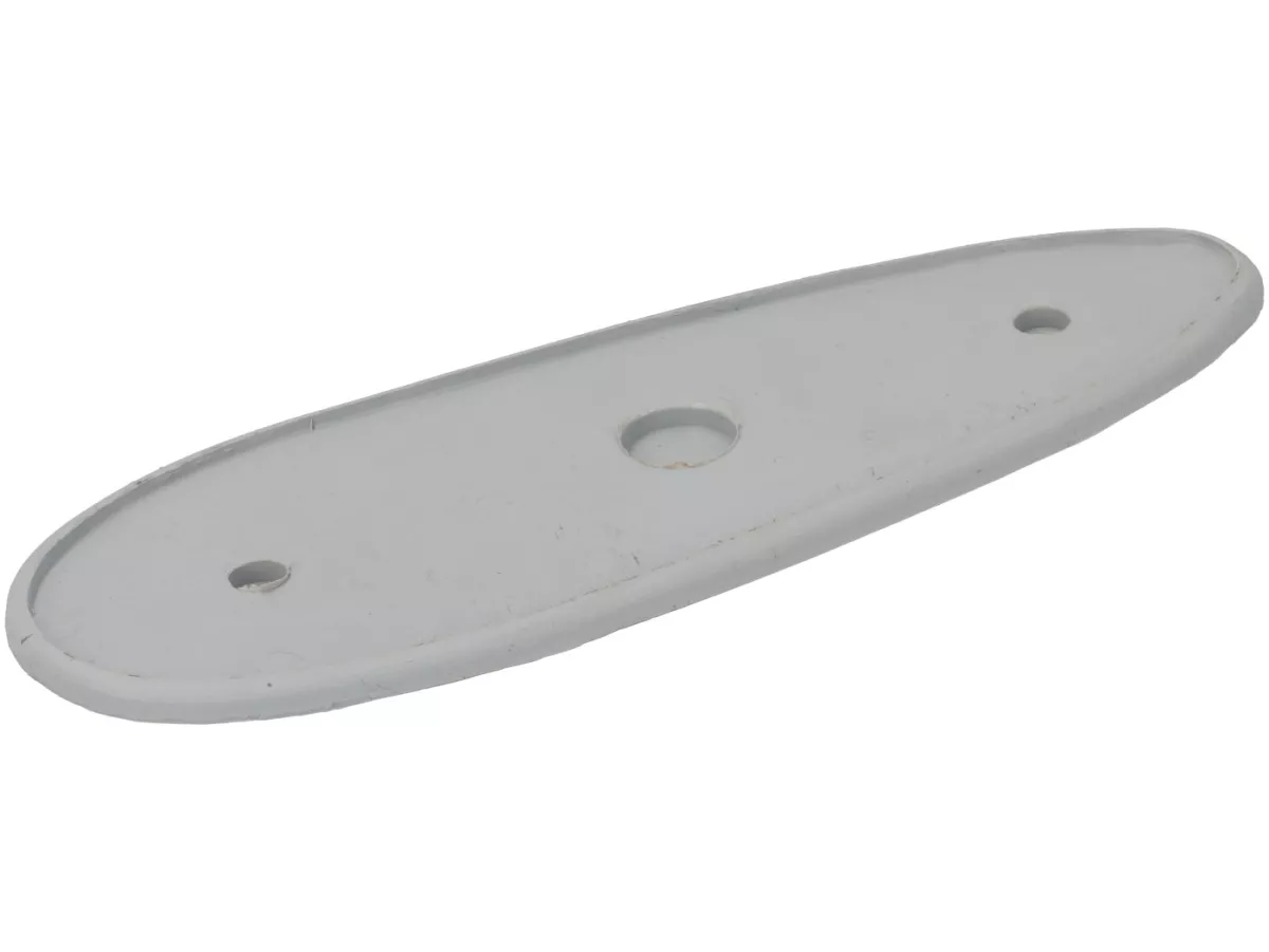 Indicator -OEM QUALITY- side panel- Vespa VBB, VBA,  Vespa 125 (T1, T2, VNA, VNB - German models), Vespa 150 (T4, VGLA/B - German models), Vespa GS150 / GS3 (VDTS - German models) - grey rubber
