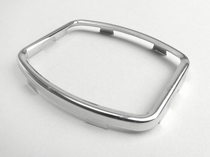 Anillo de cristal del velocímetro - CALIDAD OEM - Vespa VB1, GS150 / GS3 VS1T a VS4T, T 2-4 (velocímetro VDO, modelos alemanes)