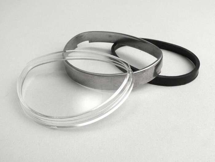 Set kaca speedometer -IMPOR- Vespa Rally, Sprint, PV125