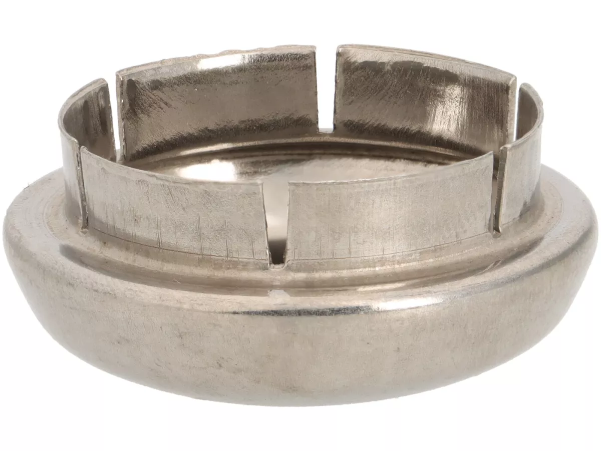 Täcklock hjulmutter / bromstrumma Ø=35mm -OEM KVALITET- Vespa PX (-1984 - bak), Rally, Sprint, TS, GT, GTR, GS160, SS180, V50 Special (V5B från 1972), V50N, SS50-90, PV125, ET3, Gilera Fuoco, Piaggio Fly, Hexagon, Liberty, MP3, Sfera RST, Zip FR,