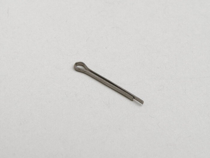 Slit pin -DIN 94- Ø=1,6mm - 20mm - used for clamping plate bolt brake pedal Vespa PK, PX, T5