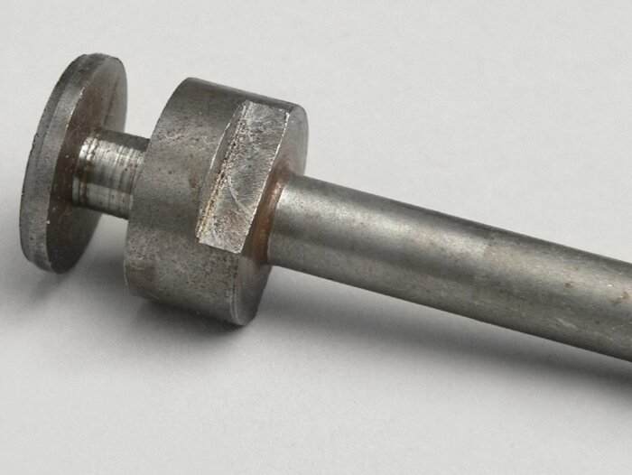 Gear selector rod -Predieri & Abbate- Vespa VNA1 until VNA2, VNB1 until VNB4, VBA1, VBB1 (until no. 1735) - L: 85mm, Head: 21,8mm