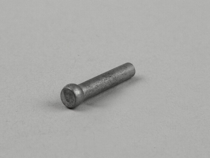 Rivet 3.8x23mm (used for chlutch sprocket Vespa PX, T5 125cc, Rally180 (VSD1T), Rally200 (VSE1T), Sprint150 (VLB1T), TS125 (VNL3T), GT125 (VNL2T), GTR125 (VNL2T), GL150 (VLA1T), GS160 / GS4 (VSB1T), SS180 (VSC1T), Super, VNA, VNB, VBA, VBB)