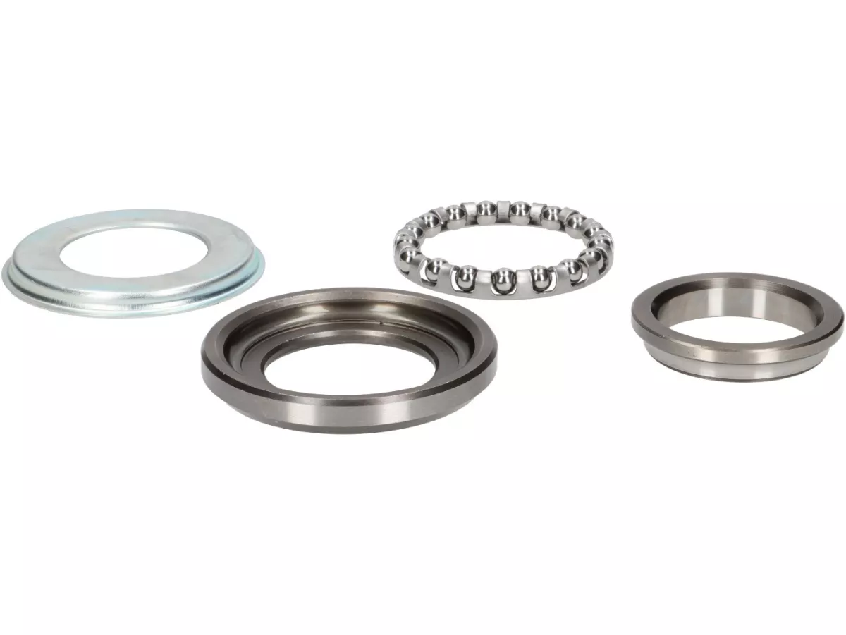 Cojinete de dirección -OEM QUALITY- Piaggio, Gilera, Vespa - inferior - Vespa V50, 50N, PV, ET3, PK, PX, T5, Cosa, Rally, Sprint, Super, GS160, SS180, GTS, HPE, ET2, ET4, LX/LXV, S50-125, Sprint, Primavera, Runner, SKR, Skipper, TPH, Hexagon - todos P