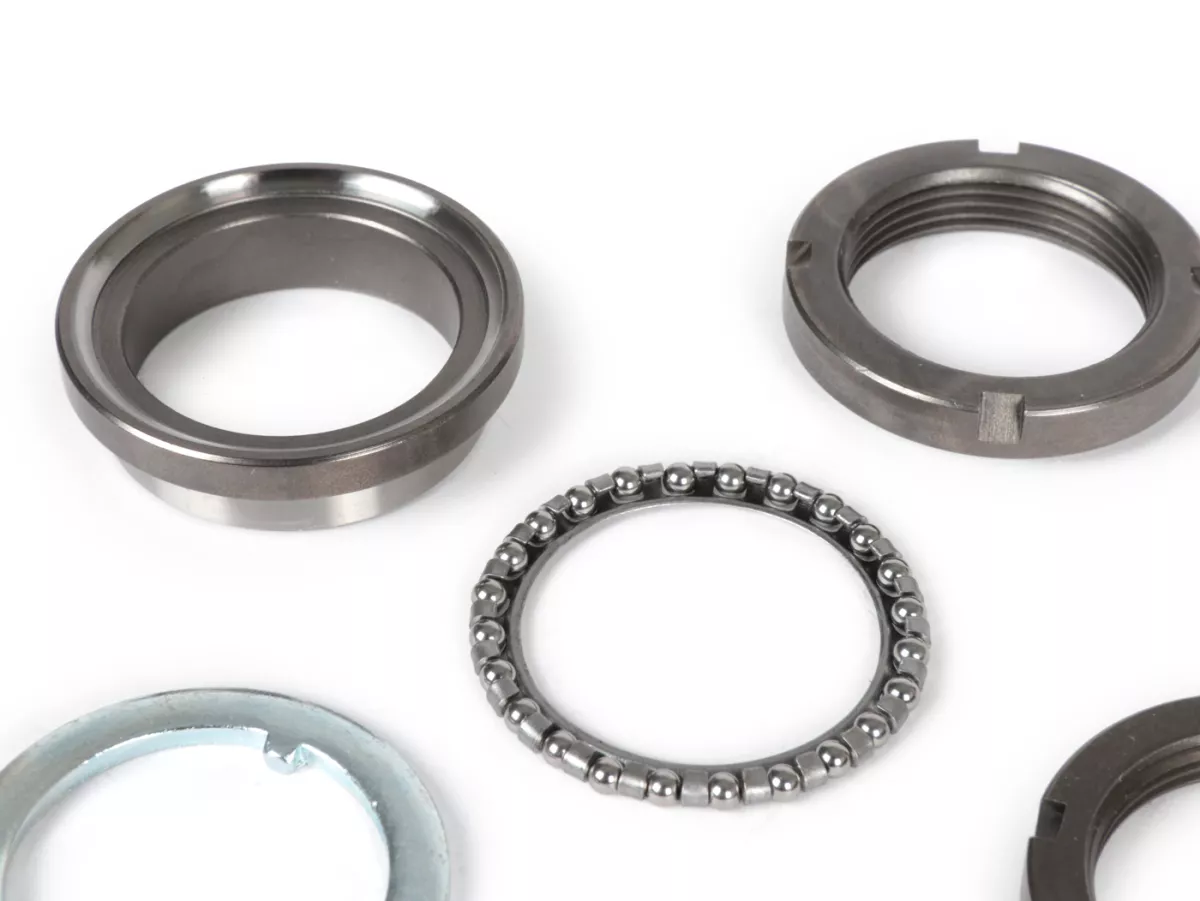 Balhoofd - balhoofdlager -OEM KWALITEIT- Piaggio, Gilera, Vespa - top- Vespa V50, 50N, PV, ET3, PK, PX, T5, Cosa, Rally, Sprint, Super, GS160, SS180, GTS, HPE, ET2, ET4, LX/LXV, S50-125, Sprint, Primavera, Runner, SKR, Skipper, TPH, Hexagon - alle Pia