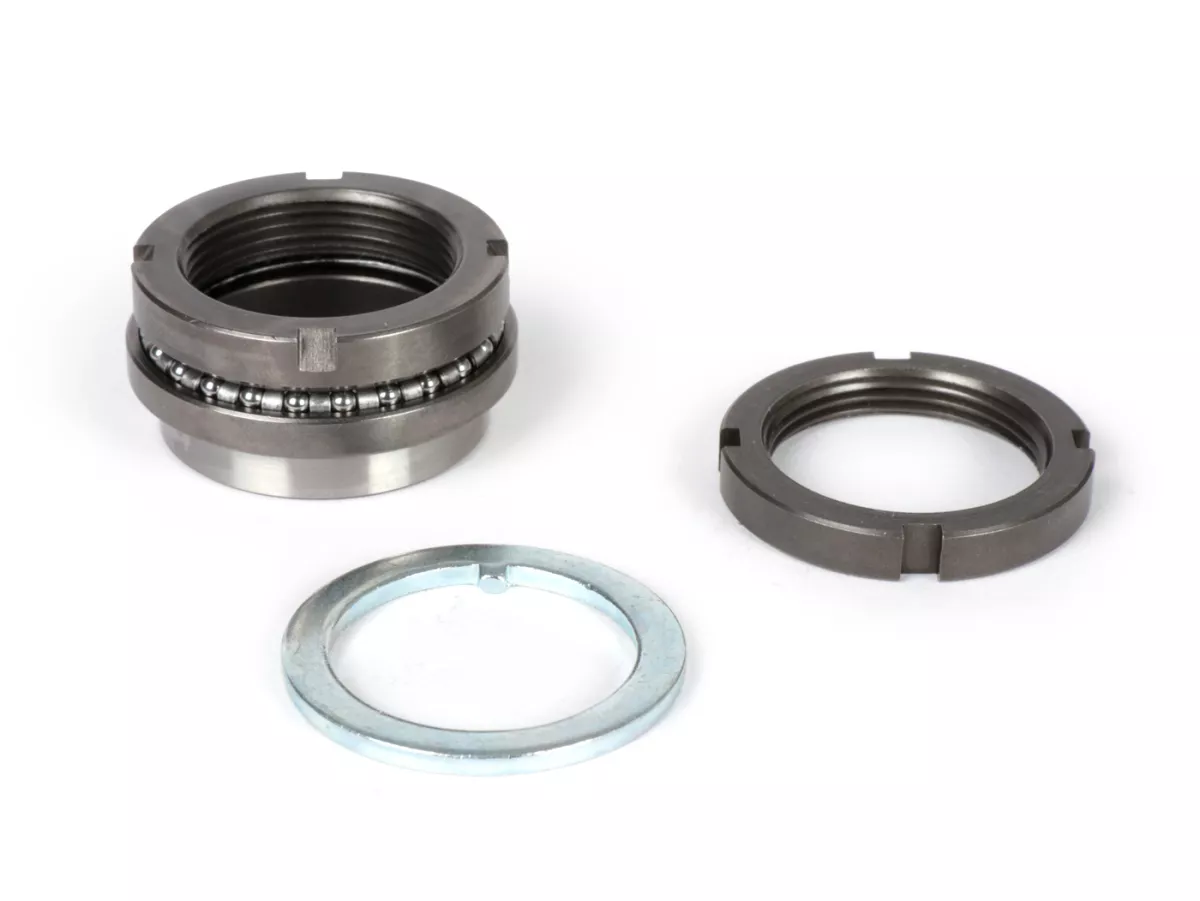 Balhoofd - balhoofdlager -OEM KWALITEIT- Piaggio, Gilera, Vespa - top- Vespa V50, 50N, PV, ET3, PK, PX, T5, Cosa, Rally, Sprint, Super, GS160, SS180, GTS, HPE, ET2, ET4, LX/LXV, S50-125, Sprint, Primavera, Runner, SKR, Skipper, TPH, Hexagon - alle Pia
