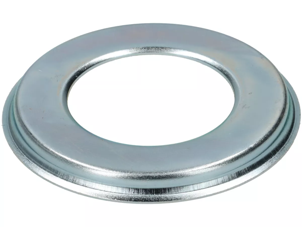 Cangkir headset cincin pelindung debu pada garpu -KUALITAS OEM- Vespa PX, T5 125cc, Cosa, PK, V50, V90, PV125, ET3, PK, Rally180 (VSD1T), Vespa Rally200 (VSE1T), Sprint150 (VLB1T), TS125 (VNL3T), GT125 (VNL2T), GTR125 (VNL2T), Super, SS180 (VSC1T), GS160/