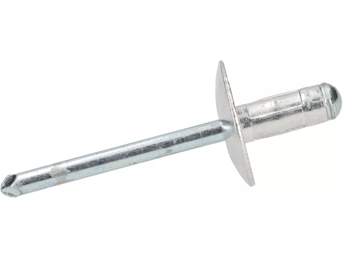 Blind rivet with large head -UNIVERSAL- Ø=5mm for 0.5-6mm