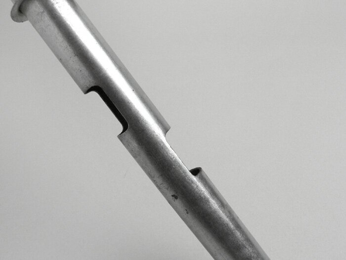 Gasleiding -IMPORT- Vespa VNB5, VNB6T, VBB, GS150 (VS1T, VS2T, VS3T, VS4T, VS5T), GS160 / GS4 (VSB1T) - l=180mm Ø=22mm