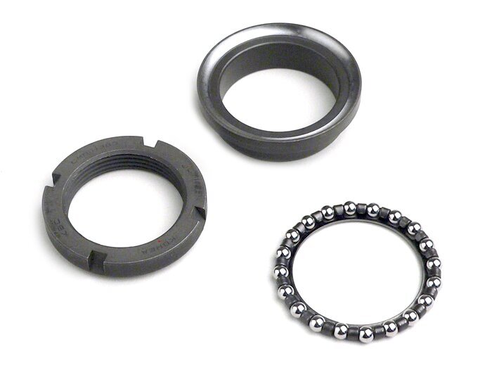 Steering set -PIAGGIO- Piaggio, Gilera, Vespa - upper (3 parts) - Vespa V50, 50N, PV, ​ET3, ​PK, PX, T5, Cosa, Rally, Sprint, Super, GS160, SS180, GTS, HPE, ET2, ET4, LX/LXV, S50-125, Sprint, Primavera, Runner, SKR, Skipper, TPH, Hexagon