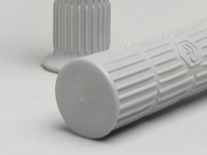 Pair of grips Vespa P-range (-1984) - grey