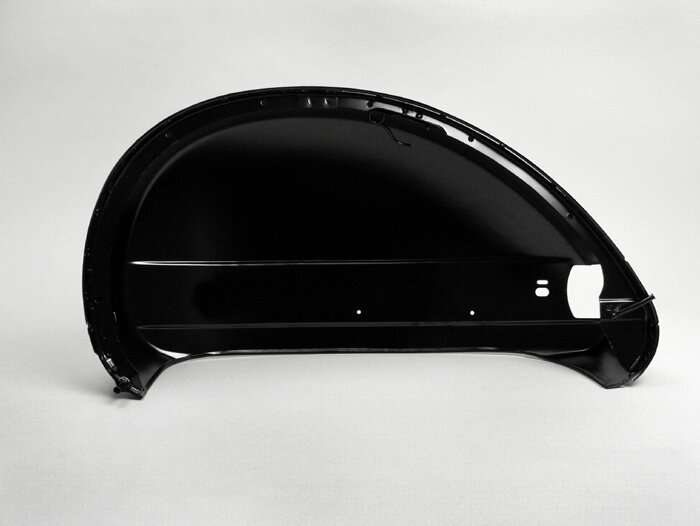 Penutup samping kanan -PIAGGIO- Vespa PX80, PX125, PX150, PX200, T5 125cc (model dengan indikator) - penutup bagian dalam