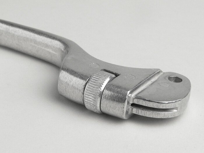 Leva del freno - Set di leve della frizione - QUALITA' OEM, regolabile sport - Vespa PX, Rally180 (VSD1T), Rally200 (VSE1T), Sprint, V50, PV125, ET3 - Alluminio